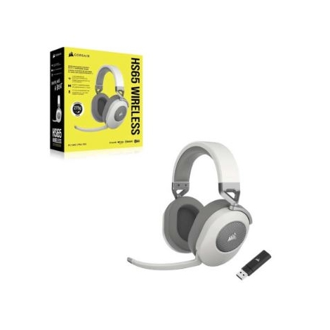 Auricular + MIC Corsair HS65 Wireless White