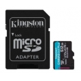 Memoria Micro SD 512GB Kingston GO Plus Class 10 V30 170Mpbs + Adaptador SD