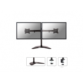 Soporte Monitor Doble Escritorio Newstar NM-D335D Black