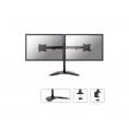 Soporte Monitor Doble Escritorio Newstar NM-D335D Black