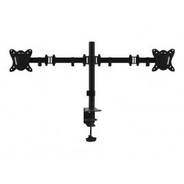 Soporte Monitor Escritorio Equip 2 Brazos 13-32" Vesa 100 Montaje Pinza