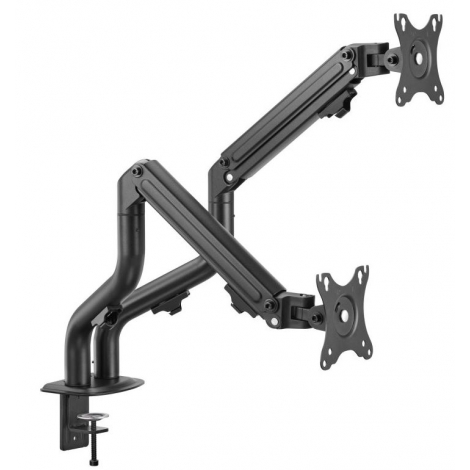 Soporte Monitor Escritorio Iggual Spmp02 PRO 17-32" Vesa 75/100 Montaje Pinza Black