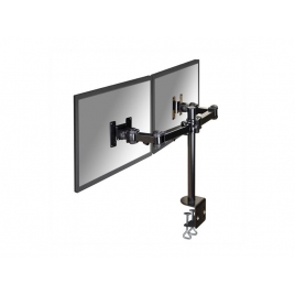 Soporte Monitor Escritorio Newstar 2 Brazos 10-26" Vesa 75/100 Montaje Pinza