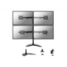 Soporte Monitor Escritorio Newstar NM-D335D 4 Monitores Black
