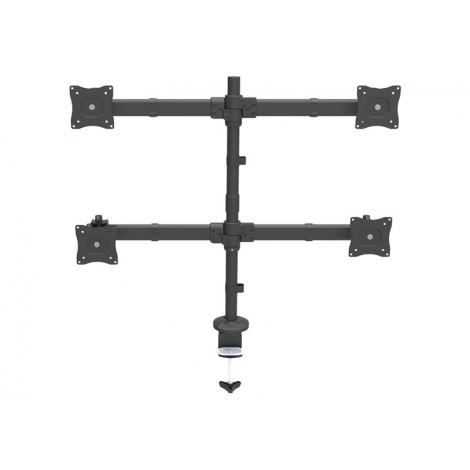 Soporte Monitor Escritorio Startech 4 Brazos Hasta 27" Vesa 75 / 100