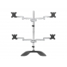 Soporte Monitor Escritorio Startech 4 Brazos Hasta 32" Vesa 75 / 100