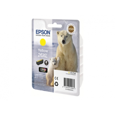 Cartucho Epson 26XL Yellow XP-700