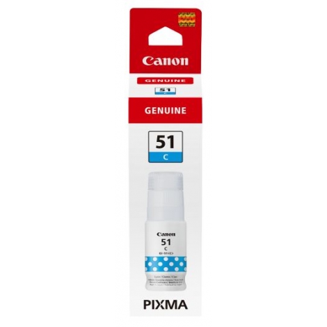 Bote de Tinta Canon 51 Cyan 70ML Pixma para G1520 G2520 G3520 G3560