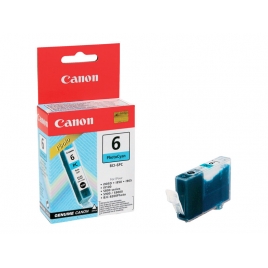 Cartucho Canon BCI-6P Cyan Foto I560/I865/I950/I965/S800series/S900/S9000