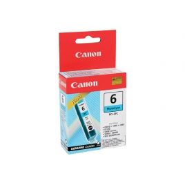 Cartucho Canon BCI-6P Cyan Foto I560/I865/I950/I965/S800series/S900/S9000