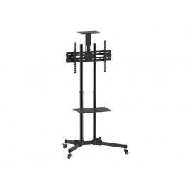 Soporte Monitor Suelo Equip 37-70" Vesa 200 / 400 / 600 Black
