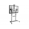 Soporte Monitor Suelo Movil Equip 60-100" Silver/Black