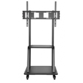 Soporte Monitor Suelo Movil Tooq 37-100" Black