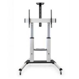 Soporte Monitor Suelo Movil Tooq 60-100" Silver / Black
