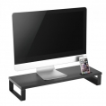 Soporte Sobremesa Equip para Monitor + HUB 3P USB Black