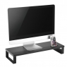 Soporte Sobremesa Equip para Monitor + HUB 3P USB Black