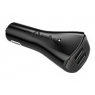 Cargador USB Celly Turbo 2.1A 2Xusb Black para Coche