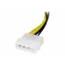 Adaptador Startech Fuente de Alimentacion 2X Molex 4P Macho / PCIE 8P