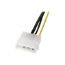 Adaptador Startech Fuente de Alimentacion 2X Molex 4P Macho / PCIE 8P