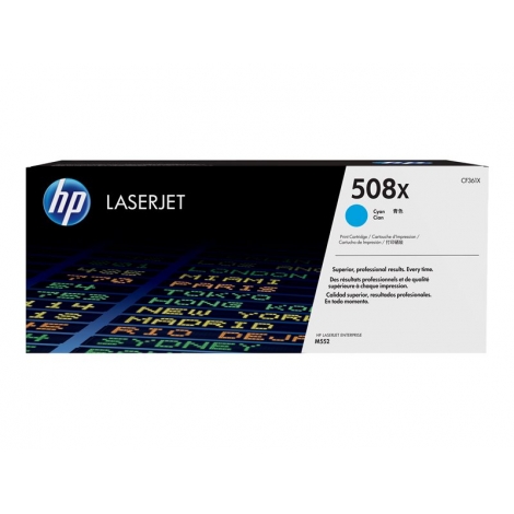 Toner HP 508X Cyan M552dn/3Dn, M577dn/F 9.500 PAG