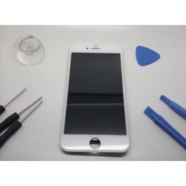Pantalla LCD + Digitalizadora + Marco + Componentes para iPhone 7 White