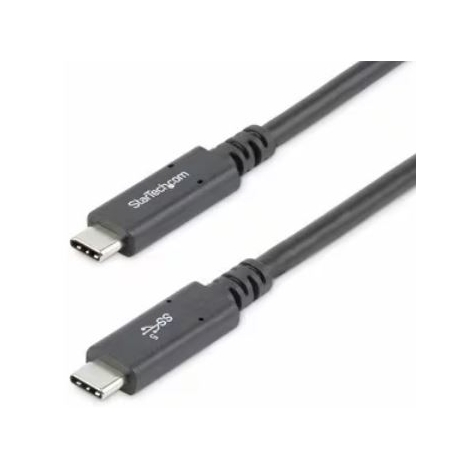 Cable Startech USB-C Macho / USB-C Macho Apantallado 1.8M Black