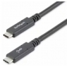 Cable Startech USB-C Macho / USB-C Macho Apantallado 1.8M Black