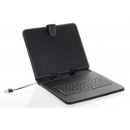 Funda Tablet Lifeview 7" Soporte Regulable + Teclado Black