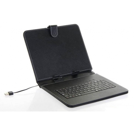 Funda Tablet Lifeview 7" Soporte Regulable + Teclado Black
