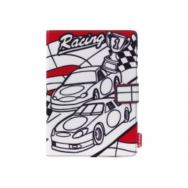 Funda Tablet Tech AIR Doodle Cars 7" Coloreable + 3 Rotuladores
