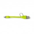 Cable Celly USB Macho / USB-C Macho 0.12CM Green