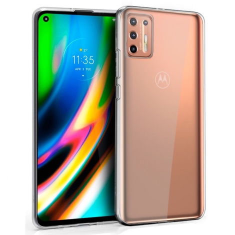 Funda Movil Back Cover Cool Silicona Transparente Motorola Moto G9 Plus