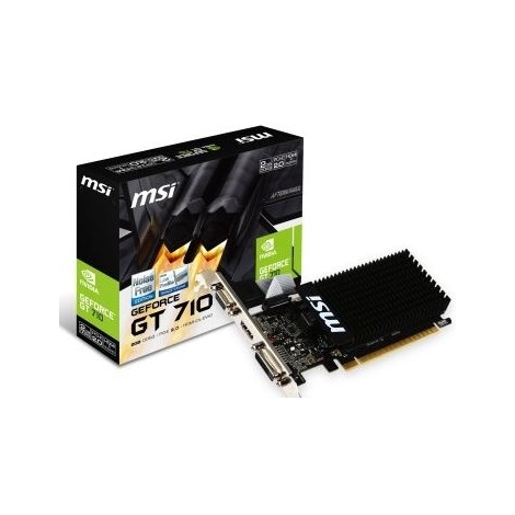Tarjeta Grafica PCIE Nvidia GF GT 710 2GB DDR3 VGA DVI HDMI