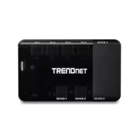 Conmutador Data Switch Manual Trendnet 4X4 USB 3.1