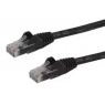 Cable Startech red RJ45 CAT 6 5M Black