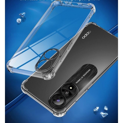Funda Movil Back Cover HT Antishock Transparente Oppo A78 4G