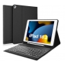 Funda Tablet HT Folio + Teclado Bluetooth Retroiluminado Black para Apple iPad (7ª GEN / 8ª GEN / 9ª GEN)