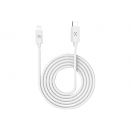 Cable Celly USB-C Macho / Lightning Macho 2M White