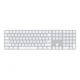 Teclado Apple Wireless Magic Keyboard Touch ID con Teclado Numerico White