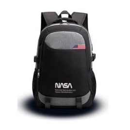Mochila Portatil Nasa 15.6" BAG02 Black / Grey