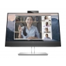 Monitor HP 23.8" IPS FHD E24MV 1920X1080 5ms VGA HDMI DP Piv / Reg Webcam Silver/Black