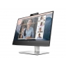 Monitor HP 23.8" IPS FHD E24MV 1920X1080 5ms VGA HDMI DP Piv / Reg Webcam Silver/Black