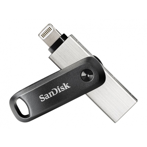 Memoria Lightning / USB 3.0 64GB Sandisk Ixpand GO Silver / Black