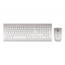 Teclado + Mouse Cherry Wireless DW 8000 White / Silver