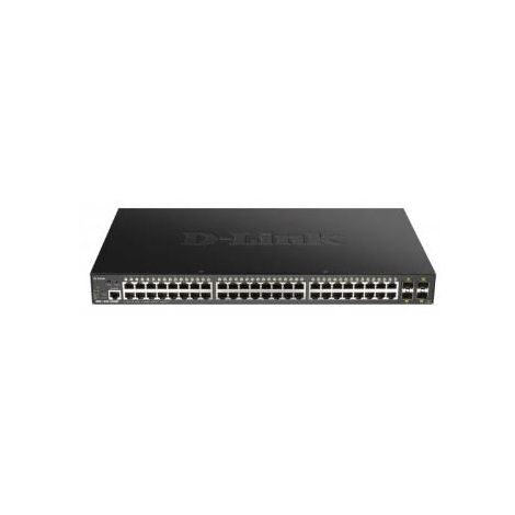 Switch D-LINK DGS-1250-52XMP/E 10/100/1000 48 Puertos POE + 4 SFP+