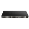 Switch D-LINK DGS-1250-52XMP/E 10/100/1000 48 Puertos POE + 4 SFP+