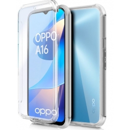 Funda Movil Back + Front Cover Cool Silicona 3D Transparente Oppo A16 / 16S / A54S