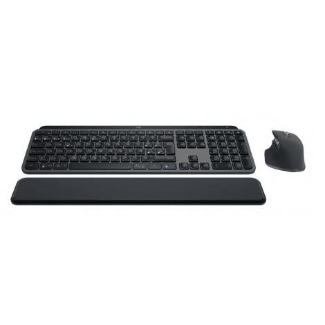 Teclado + Mouse Logitech Wireless MX Keys S Combo Grey