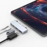 Puerto Replicador USB-C Hyper 4 EN 1 para iPad PRO / AIR / Mini Silver