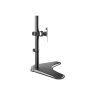 Soporte Monitor Escritorio Equip 13-32" Reg.Altura, Inclinable Giratorio Vesa 100